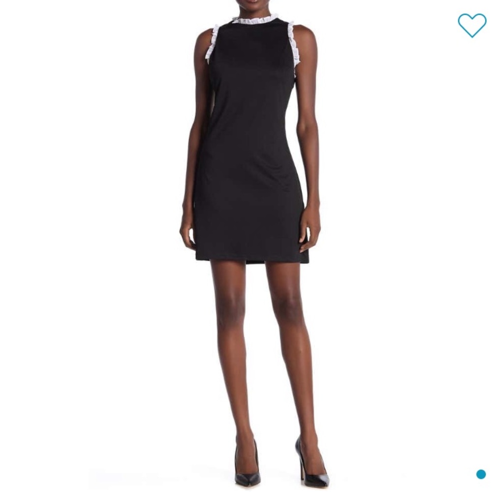 Alexia Admor Black Dress with White Trim
